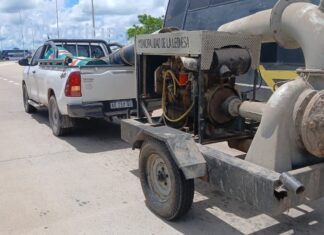 La Leonesa envía otra bomba para paliar la emergencia hídrica en Barranqueras