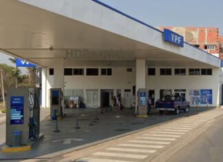 Motochorros: violento robo en una YPF de Resistencia