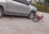 Motociclista murió arrollado por una Hilux en Colonia Benítez