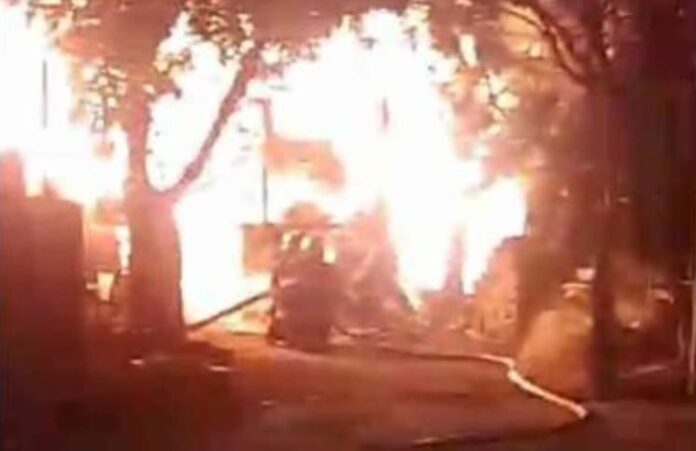 Incendio en Villa Chica