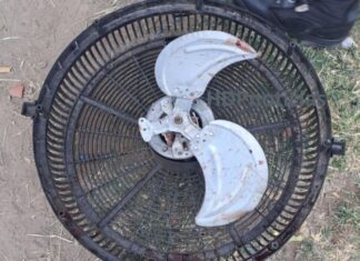 Una paleta de ventilador se le clavó en el pecho: murió desangrado