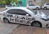 Celoso arruinó el auto del novio de su ex en pleno centro de Sáenz Peña