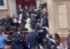 VIDEO | Escandalo: interna libertaria a trompadas en el Congreso