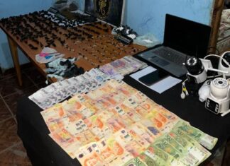 Famosa narco con prisión domiciliaria abrió un búnker en su casa en La Rubita