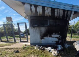 Pirómano incendió instalaciones del Parque Tiro Federal