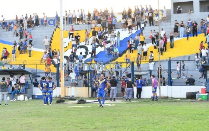 Violencia y goleada en Orione