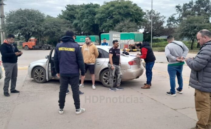 A4 y detenidos por un crimen en Sáenz Peña
