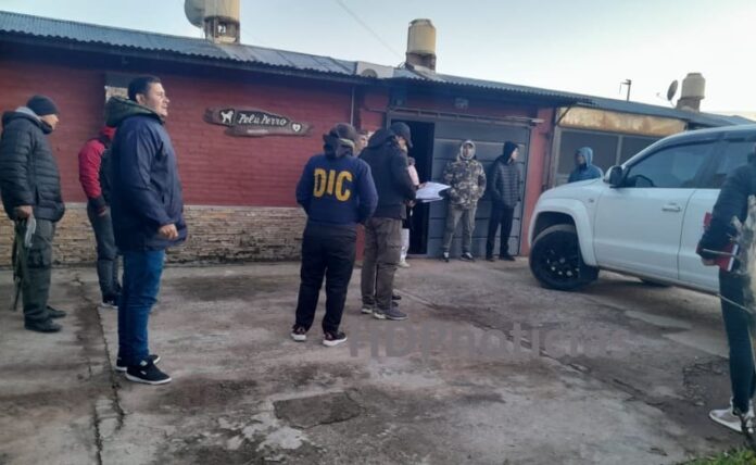 Allanamiento en Fontana