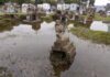 Cementerio abandonado: el San Francisco Solano inundado y en ruinas