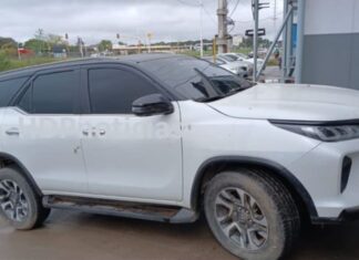 SW4 secuestrada a contrabandistas pasó a la flota de la Policía del Chaco