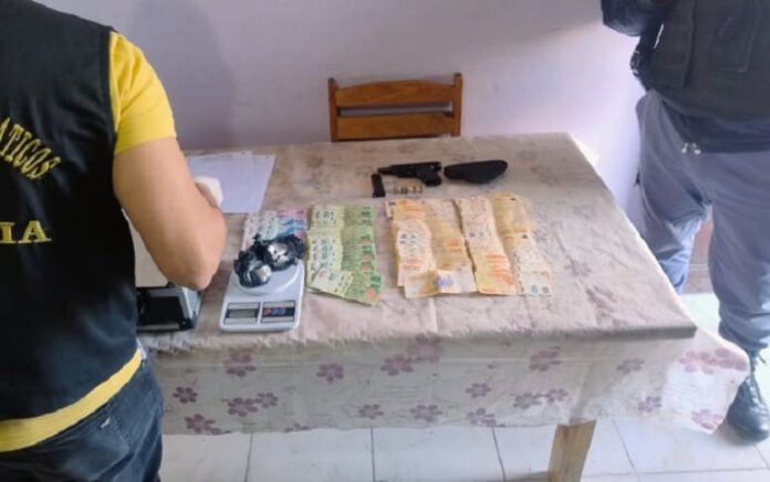 Búnker narco en Don Santiago