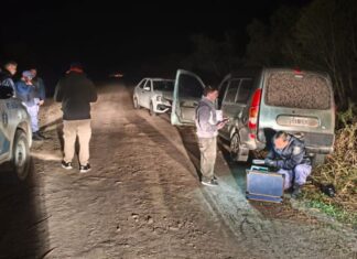 Robo comando a una familia en Basail: se llevaron 5 millones y una Kangoo