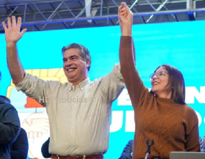 Capitanich y Magda Ayala