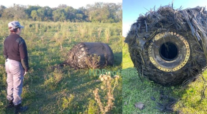 Basura espacial en Puerto Tirol