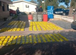 2 salteños cayeron con 594 kilos de cocaína en Santiago del Estero