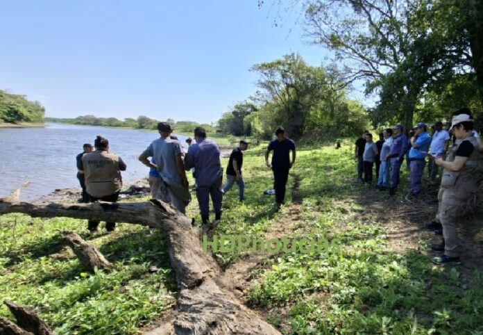 Desaparecido muerto en el río Negro