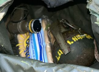 Encontraron 2 granadas en la vía pública en Presidencia de la Plaza