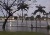 Tres Isletas bajo agua: un diluvio afectó a toda la zona