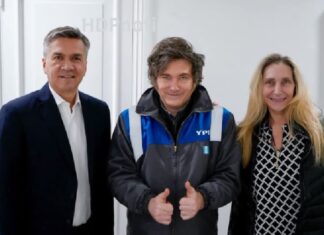 Zdero prometió “buenas noticias” tras su reunión con los Milei