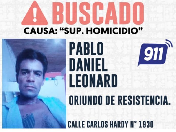 Asesino buscado en Resistencia