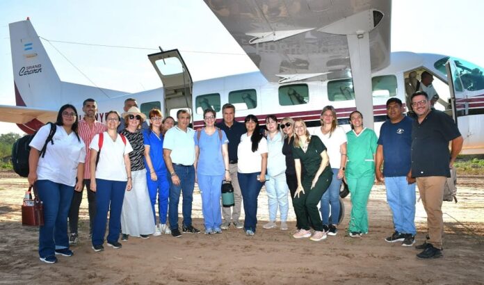 Avión sanitario en El Impenetrable