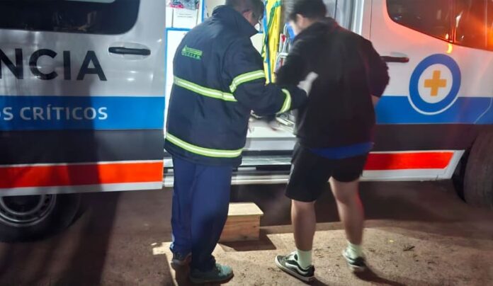 Baleado en Barranqueras