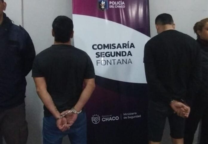 Macheteros presos en Fontana