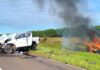 4 muertos en brutal choque frontal de camionetas en Corrientes