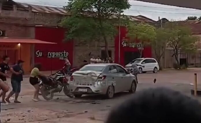 Borracho al volante en Charata