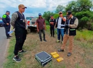 2 detenidos con 3,5 kilos de cocaína en Villa Río Bermejito