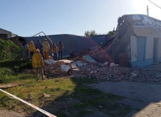 Un hombre murió aplastado en un derrumbe en San Martín
