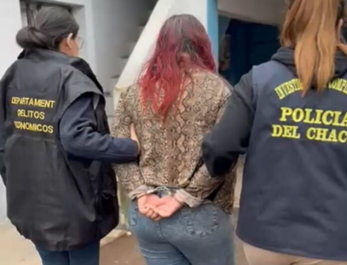 Estafadora en Villa Ángela