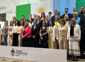 Unanimidad en la nueva Legislatura: Delgado reelecta presidente, Maggio y Pérez Pons vices