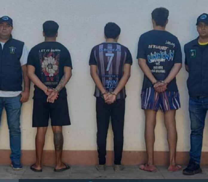 3 detenidos por homicidio