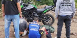 Robaron una Kawasaki 650 en Villa Ángela y escaparon a Resistencia