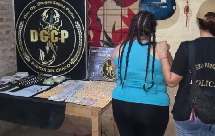 Quiosquera narco en Sáenz Peña