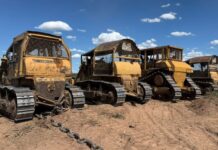 Frenaron desmonte ilegal y secuestraron 4 topadoras y cadenas