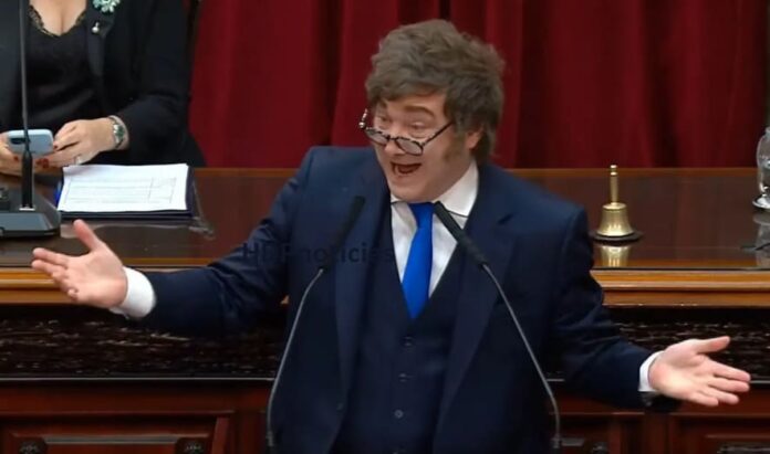 Milei contra los kukas en el Congreso