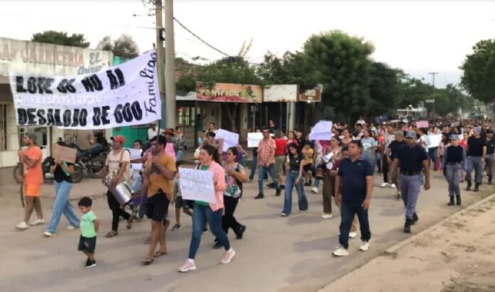 Lote 88 marcho contra desalojo