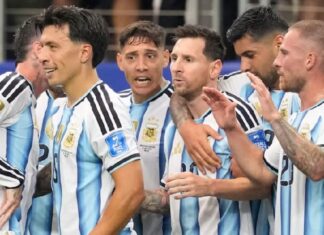 Argentina venció a Austria con 2 goles de Messi