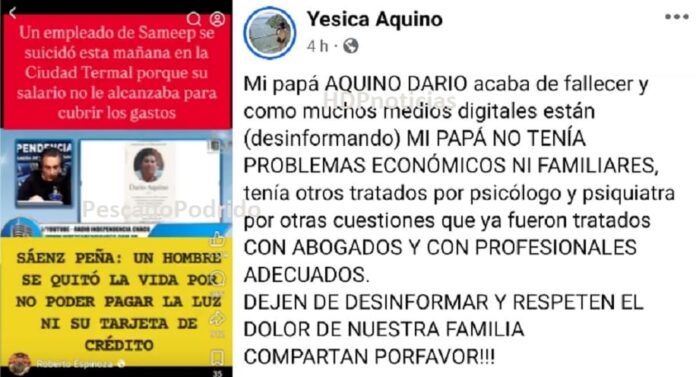Espinoza echó culo