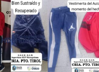 Mal negocio: robó un pantalón, cayó y la Policía le secuestró toda su ropa