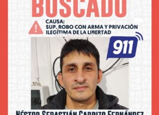 Cayeron 4 integrantes de la banda de Tuli Carrizo pero él sigue prófugo