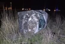 Un muerto y 2 heridos en despiste y vuelco en la ruta 11