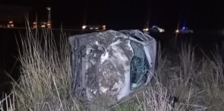 Un muerto y 2 heridos en despiste y vuelco en la ruta 11