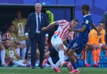 Francia pasó a cuartos: eliminó a Paraguay con un gol de penal