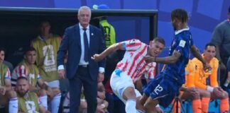 Francia pasó a cuartos: eliminó a Paraguay con un gol de penal