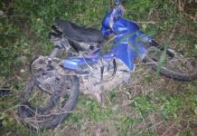 Motociclista murió atropellado por un BMW en la ruta 4