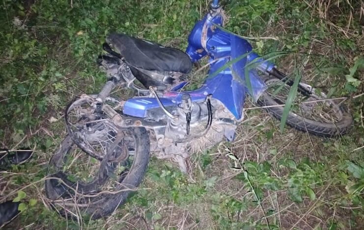 Motociclista murió atropellado por un BMW en la ruta 4