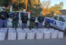 Secuestran un Corolla, una Hilux y una Amarok con cigarrillos de contrabando